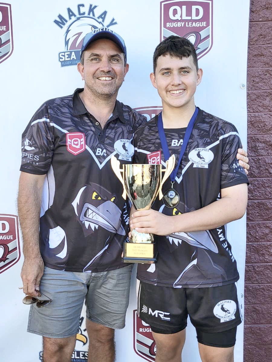 Cooper Elliott Follows Father’s Footsteps In Rugby League Mackay